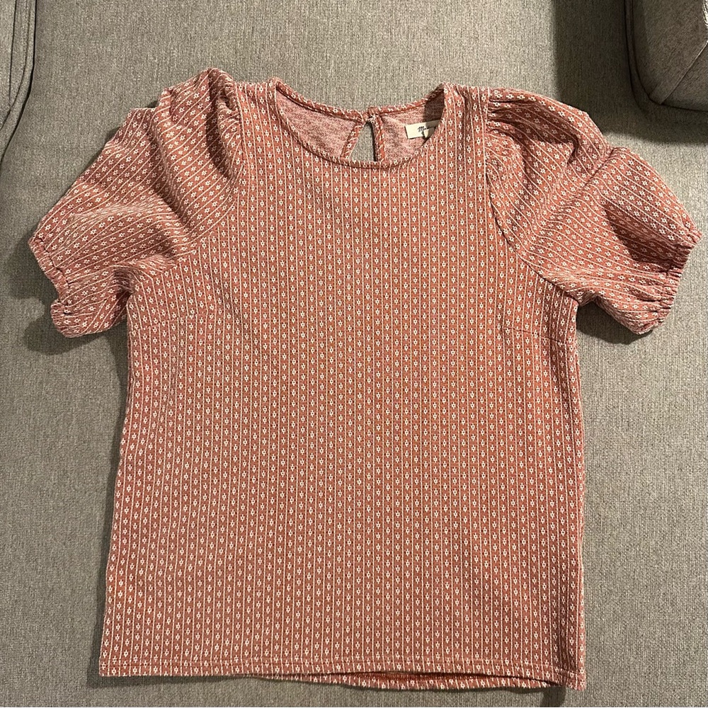 Women’s Madewell Orange/Pink/Coral Top